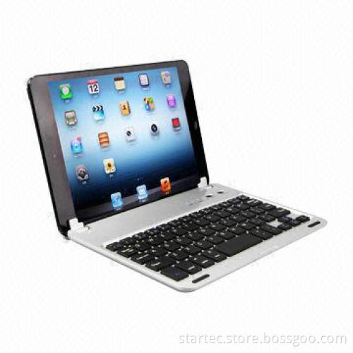 Bluetooth Keyboard Case for iPad Mini, Made of Plastic